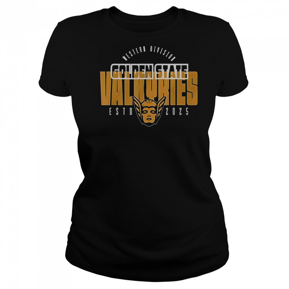 WNBA Golden State Valkyries Block City 2025 T-Shirt Women's T-shirt