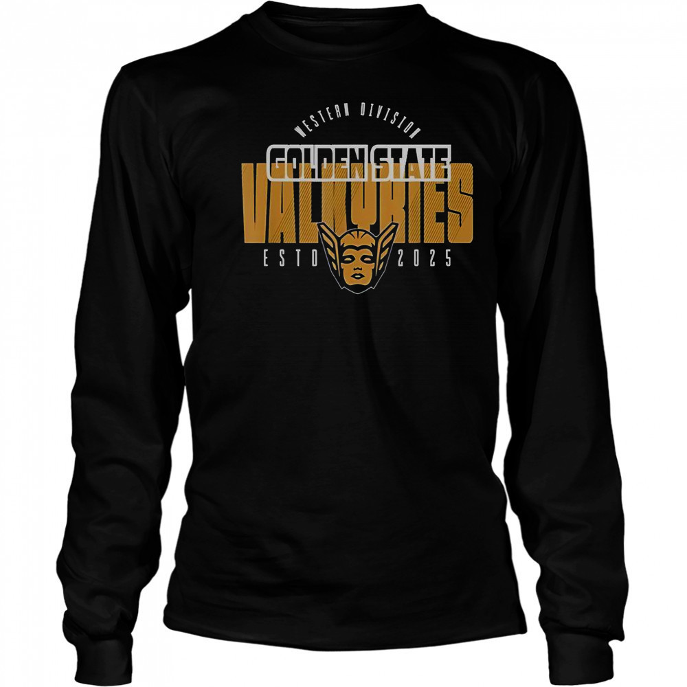 WNBA Golden State Valkyries Block City 2025 T-Shirt Long Sleeved