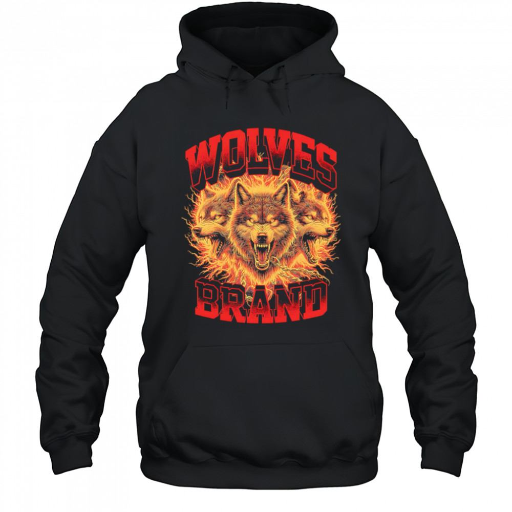 Wolves Brand design graphic shirt Hoodie