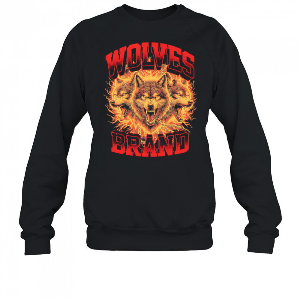 Wolves Brand design graphic shirt Sweatshirt