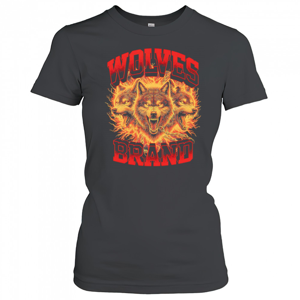 Wolves Brand design graphic shirt Women's T-shirt