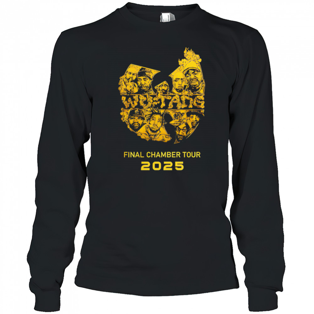 Wu-Tang Final Chamber Tour 2025 shirt Long Sleeved