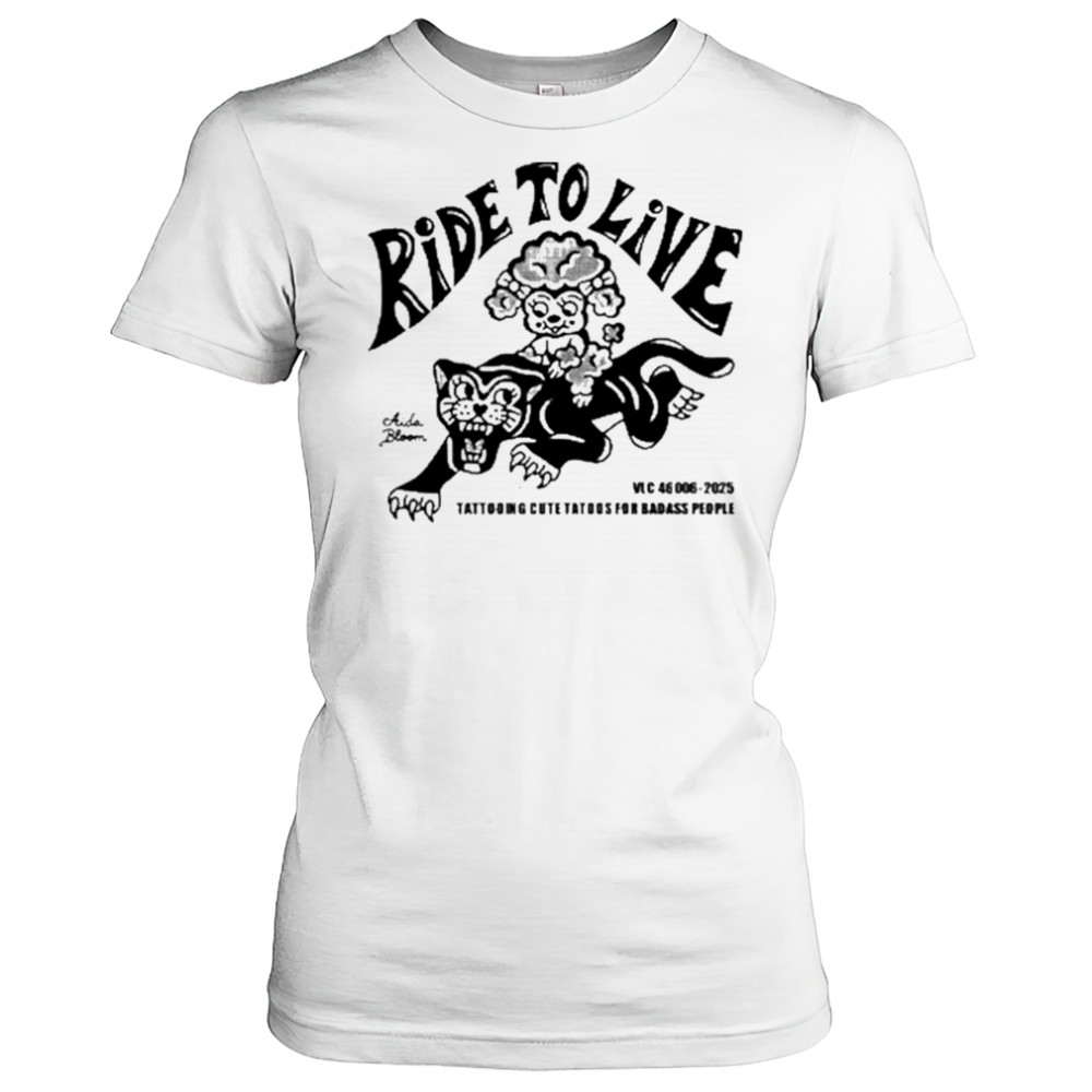 Aidabloom Ride To Live Shirt Women's T-shirt