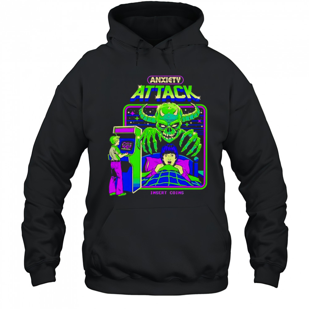 Anxiety attack insert coins shirt Hoodie
