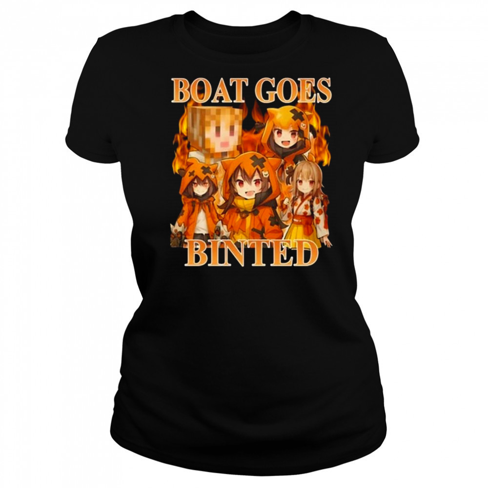 Berns Brnsgobrr Boat Goes Binted Shirt Women's T-shirt