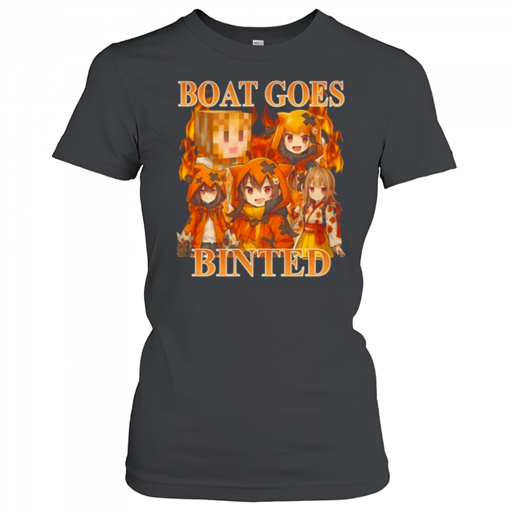 Berns Brnsgobrr Boat Goes Binted Shirt Women's T-shirt