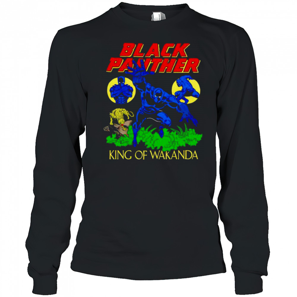 Black Panther The King of Wakanda shirt Long Sleeved