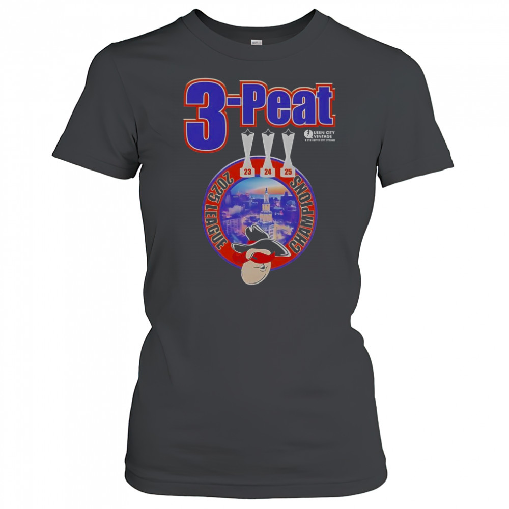 Buffalo Bandits 3 Peat 2025 League Champions T-Shirt Women's T-shirt