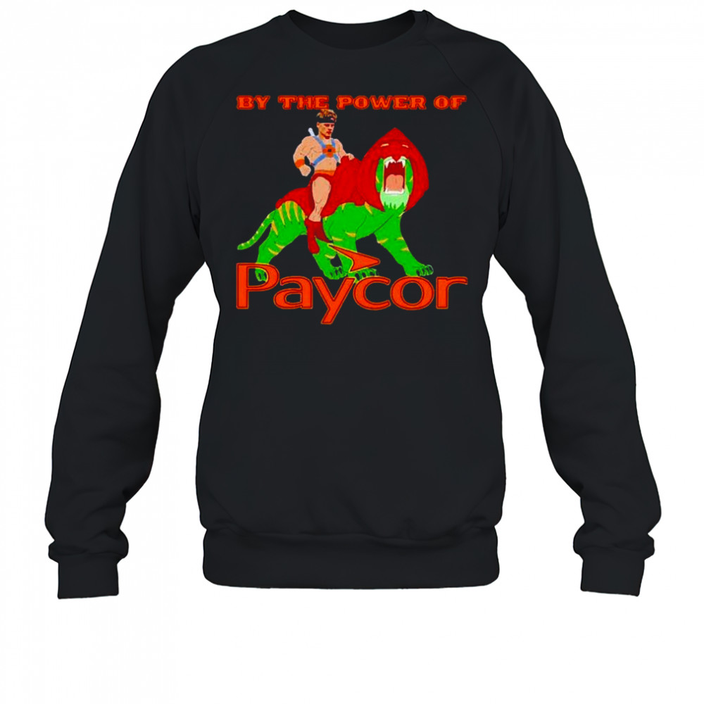 By the power of paycor Joe Burrow Cincinnati Bengals shirt Sweatshirt