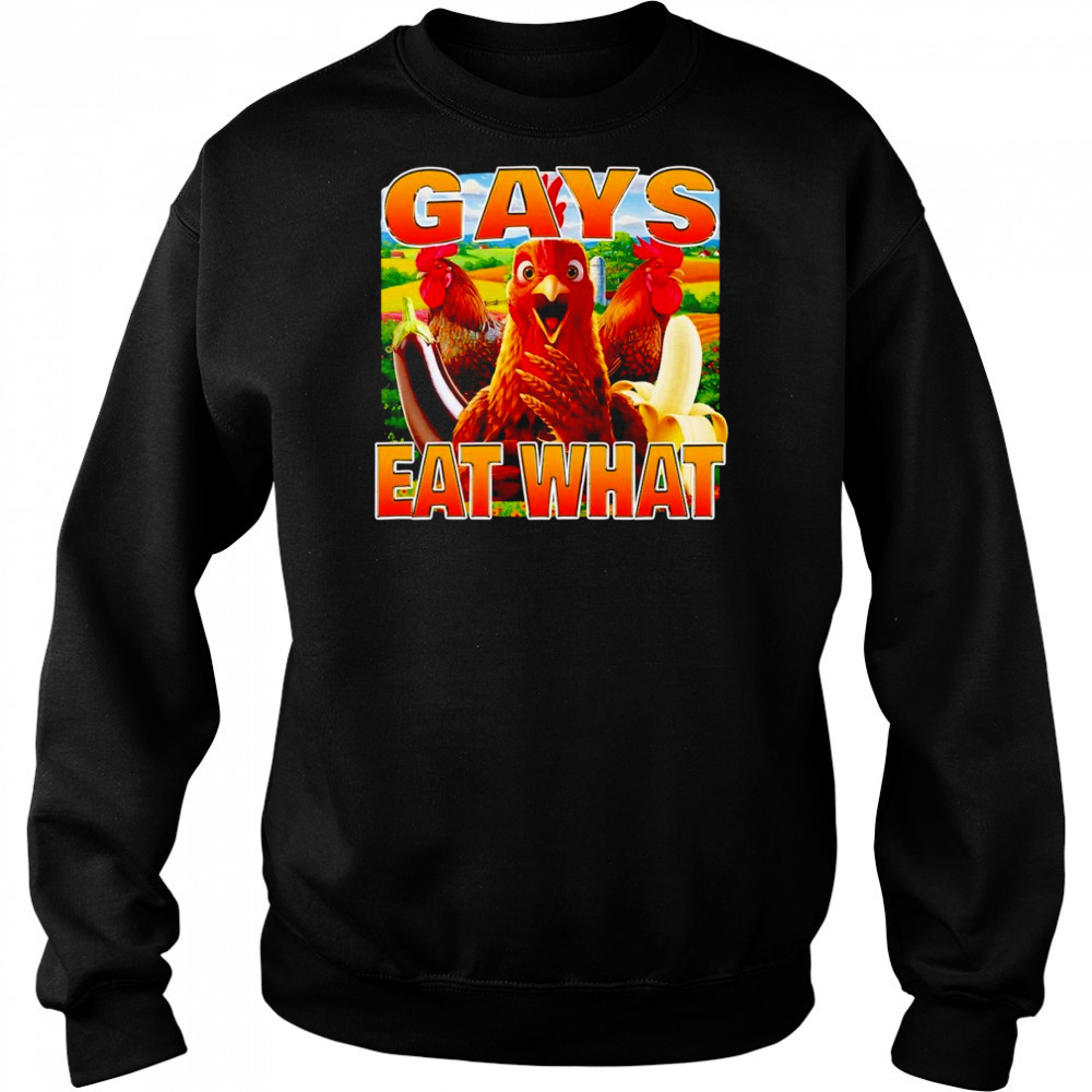 Chicken gays eat what shirt Hoodie