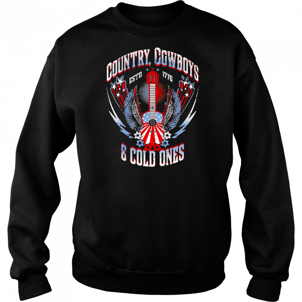 Country cowboys and cold ones shirt Hoodie