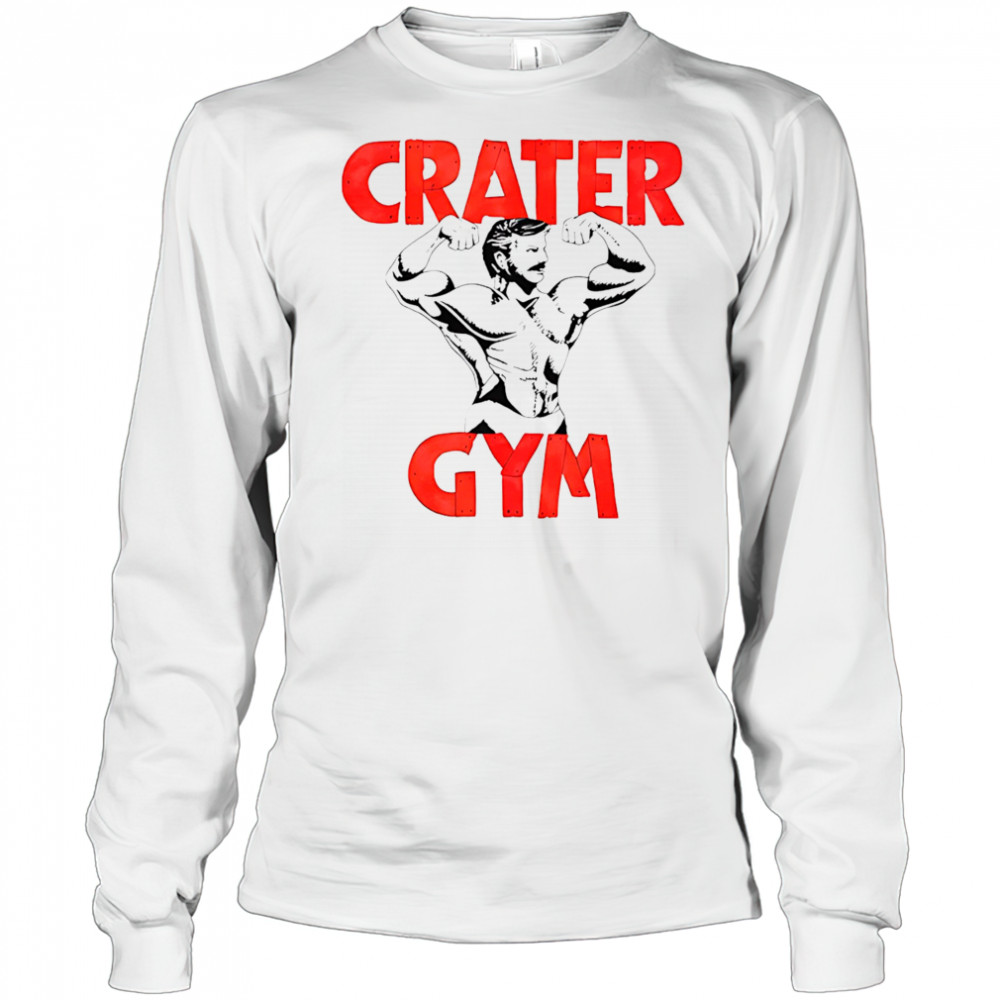 Crater gym shirt Long Sleeved