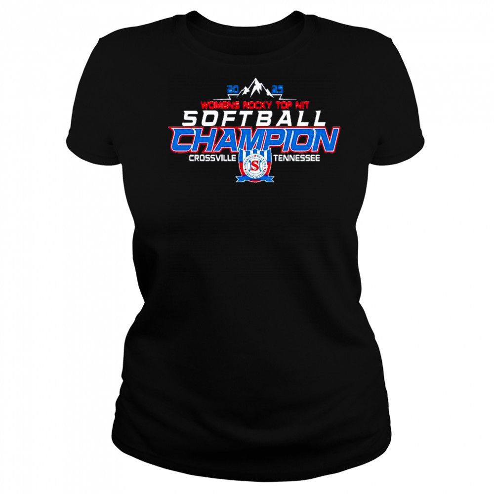 Crossville Tennessee 2025 women’s rocky top nit softball champion shirt Women's T-shirt