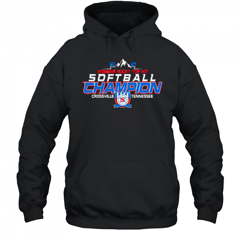 Crossville Tennessee 2025 women’s rocky top nit softball champion shirt Hoodie