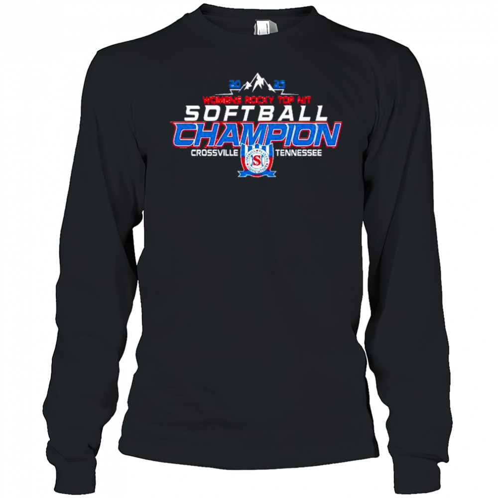 Crossville Tennessee 2025 women’s rocky top nit softball champion shirt Long Sleeved