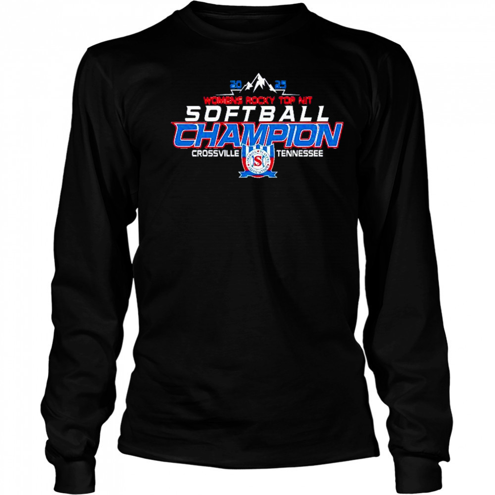 Crossville Tennessee 2025 women’s rocky top nit softball champion shirt Long Sleeved