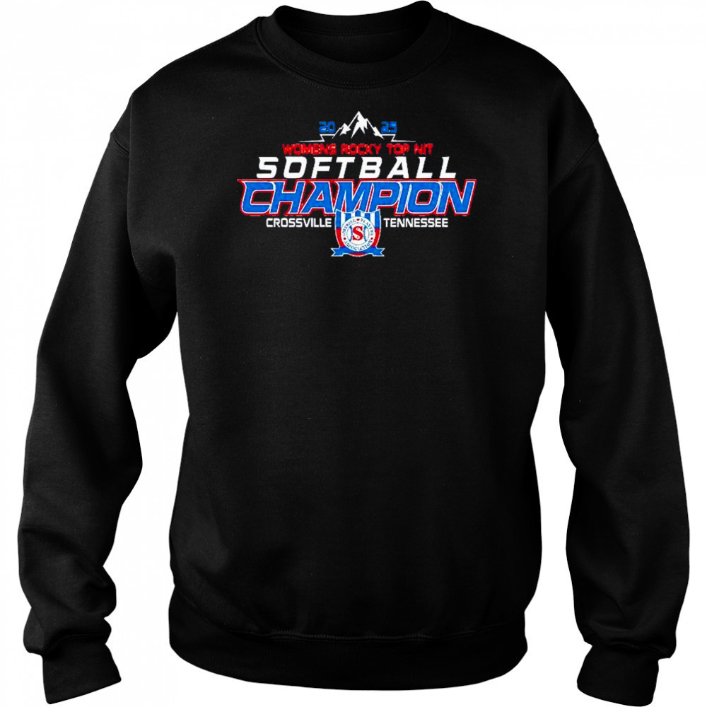 Crossville Tennessee 2025 women’s rocky top nit softball champion shirt Hoodie