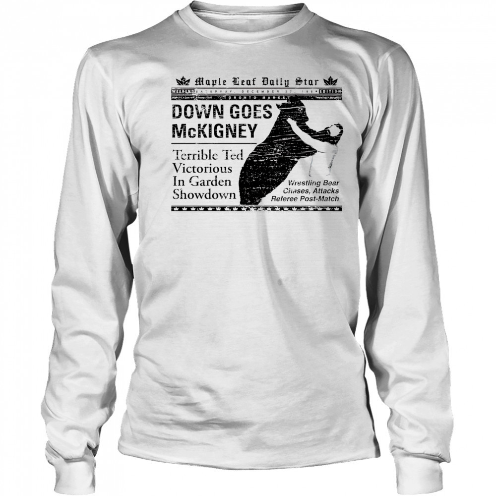 Dave Mckigney Mlp Legends shirt Long Sleeved