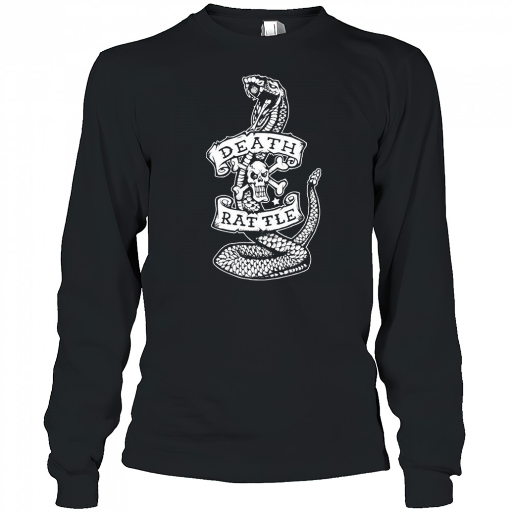 Death Rattle Snake T-shirt Long Sleeved
