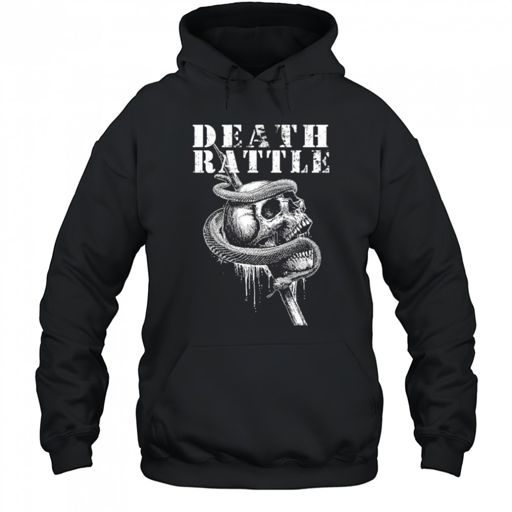 Death Rattle SnakeSkull T-shirt Hoodie