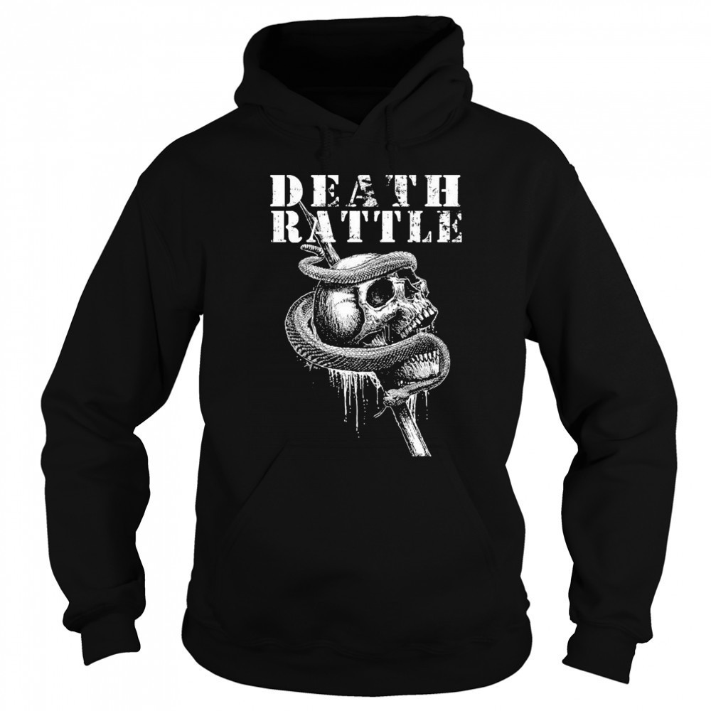 Death Rattle SnakeSkull T-shirt Sweatshirt