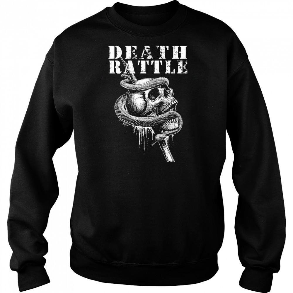 Death Rattle SnakeSkull T-shirt Hoodie