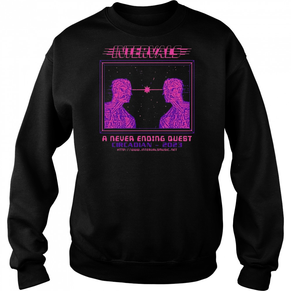 Down Right Intervals Never Ending Quest Shirt Hoodie