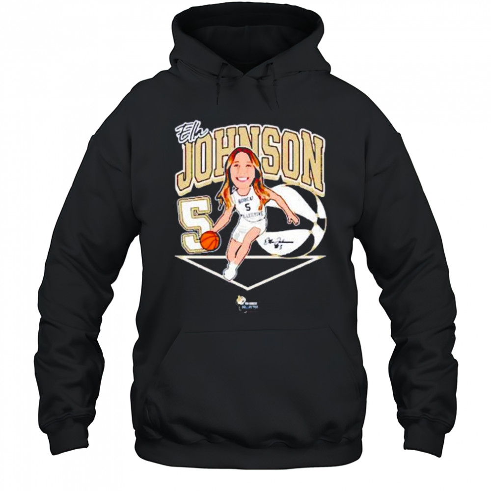 Ella Johnson Montana State Bobcats women’s basketball caricature player shirt Hoodie