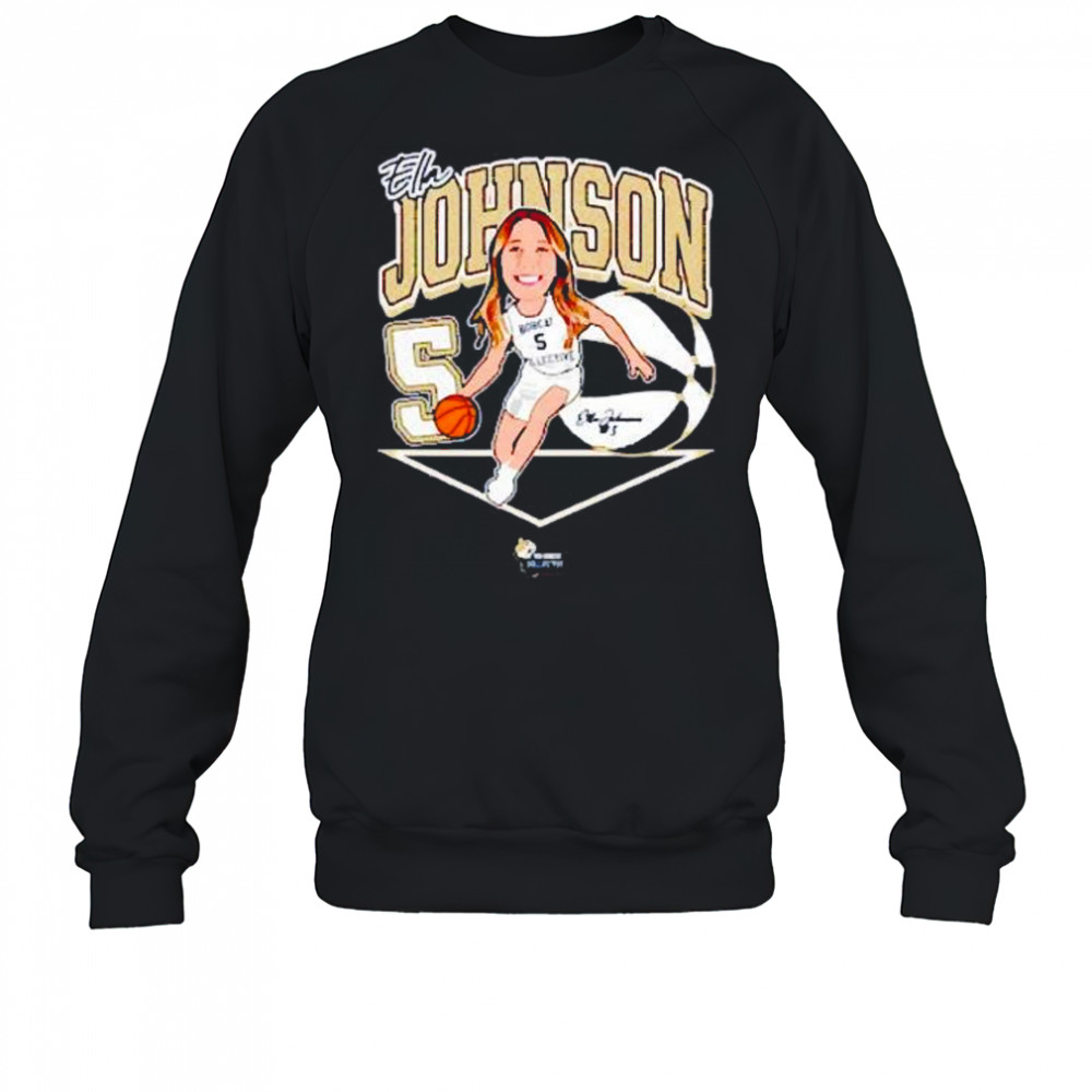 Ella Johnson Montana State Bobcats women’s basketball caricature player shirt Sweatshirt