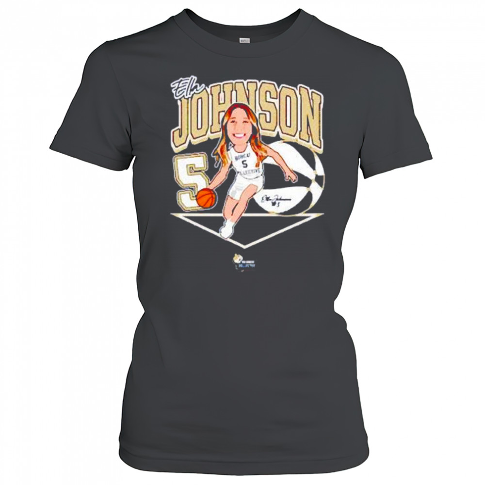 Ella Johnson Montana State Bobcats women’s basketball caricature player shirt Women's T-shirt
