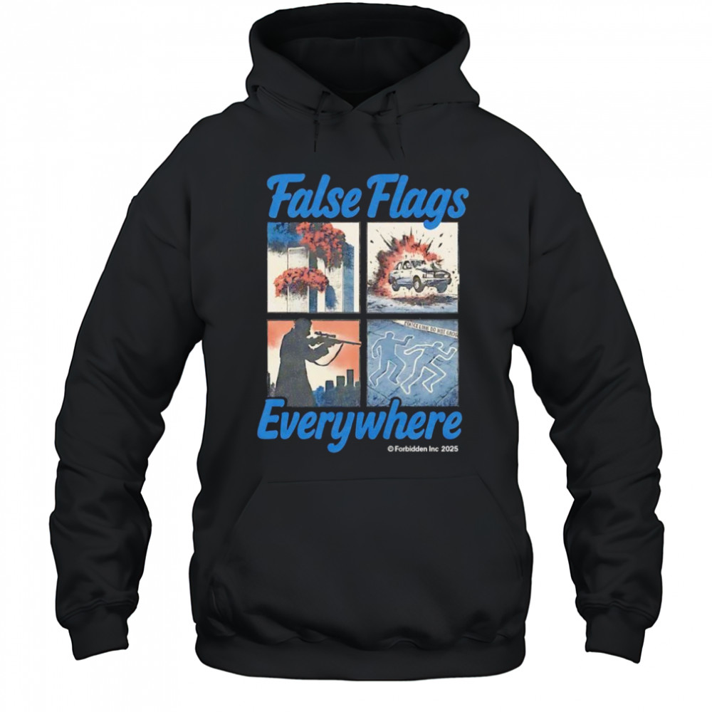False flags everywhere shirt Hoodie