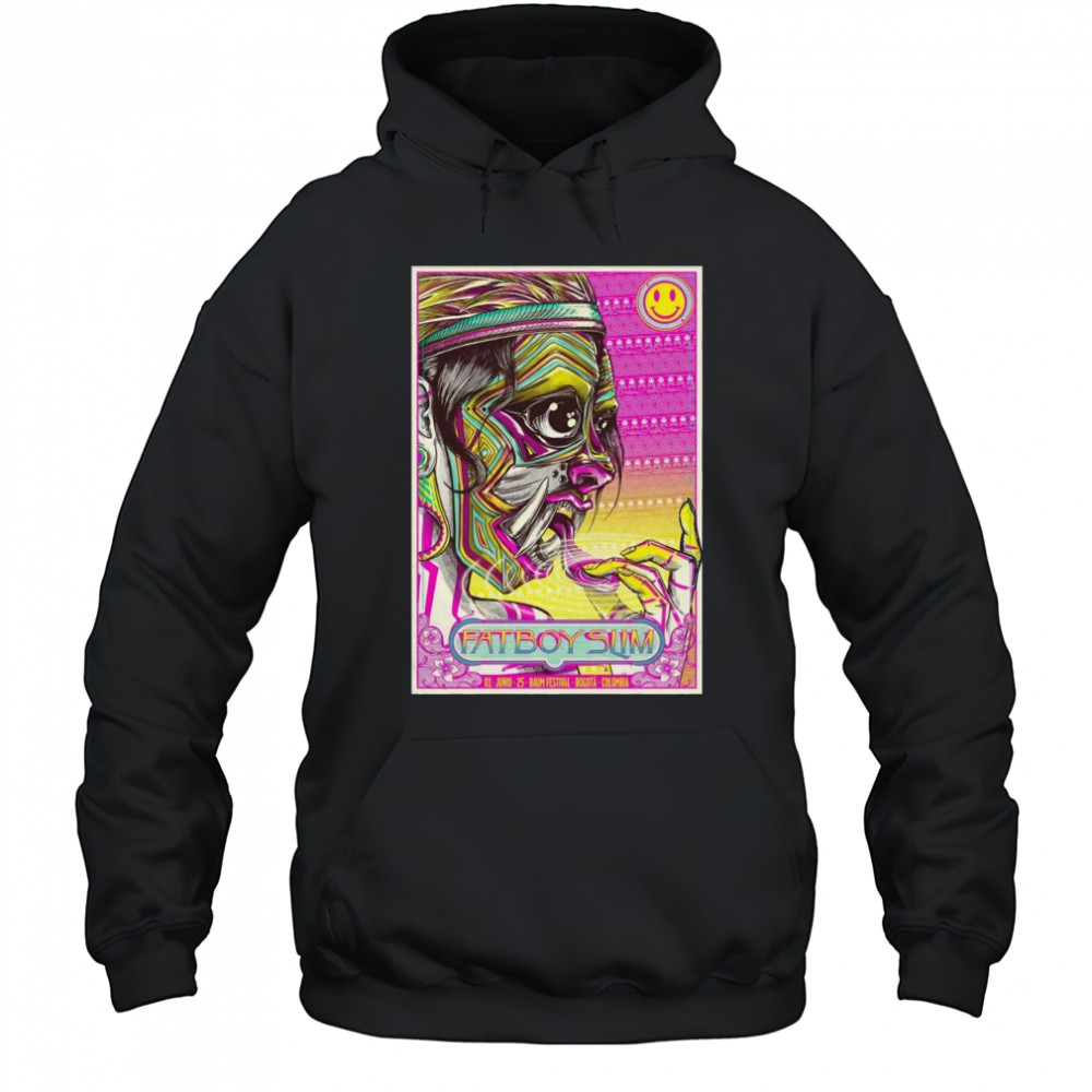 Fatboy Slim 6-1-2025 Baum Festival In Bogotá Colombia Shirt Hoodie
