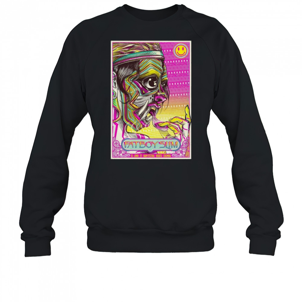 Fatboy Slim 6-1-2025 Baum Festival In Bogotá Colombia Shirt Sweatshirt