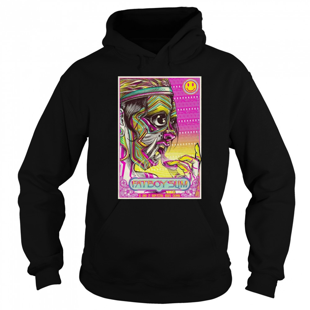 Fatboy Slim 6-1-2025 Baum Festival In Bogotá Colombia Shirt Sweatshirt