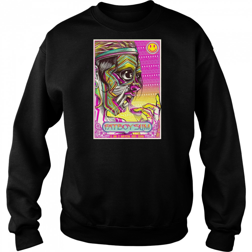 Fatboy Slim 6-1-2025 Baum Festival In Bogotá Colombia Shirt Hoodie