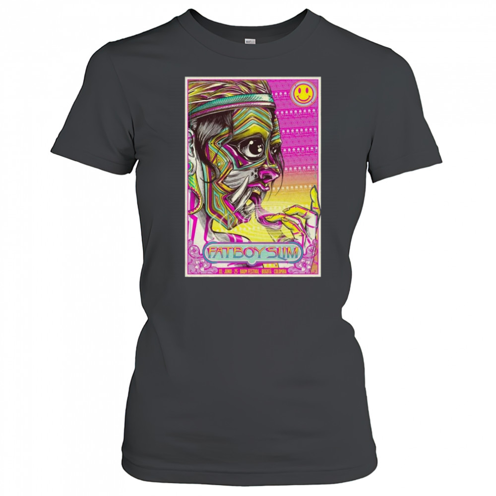 Fatboy Slim 6-1-2025 Baum Festival In Bogotá Colombia Shirt Women's T-shirt