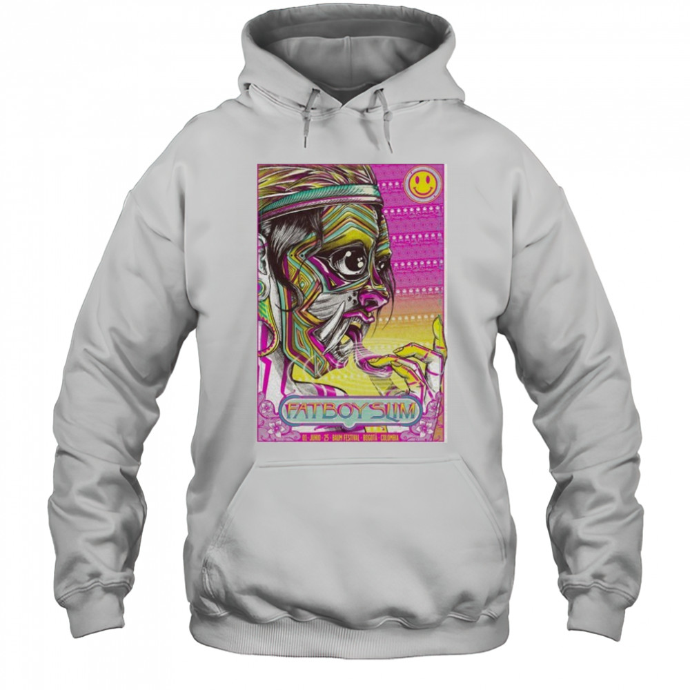 Fatboy Slim Jun 1 2025 Bogotá Colombia Poster shirt Hoodie