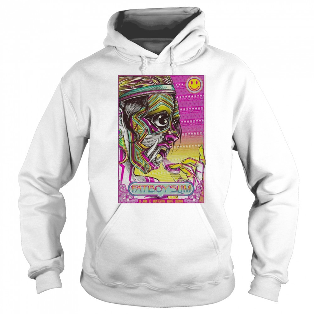 Fatboy Slim Jun 1 2025 Bogotá Colombia Poster shirt Sweatshirt