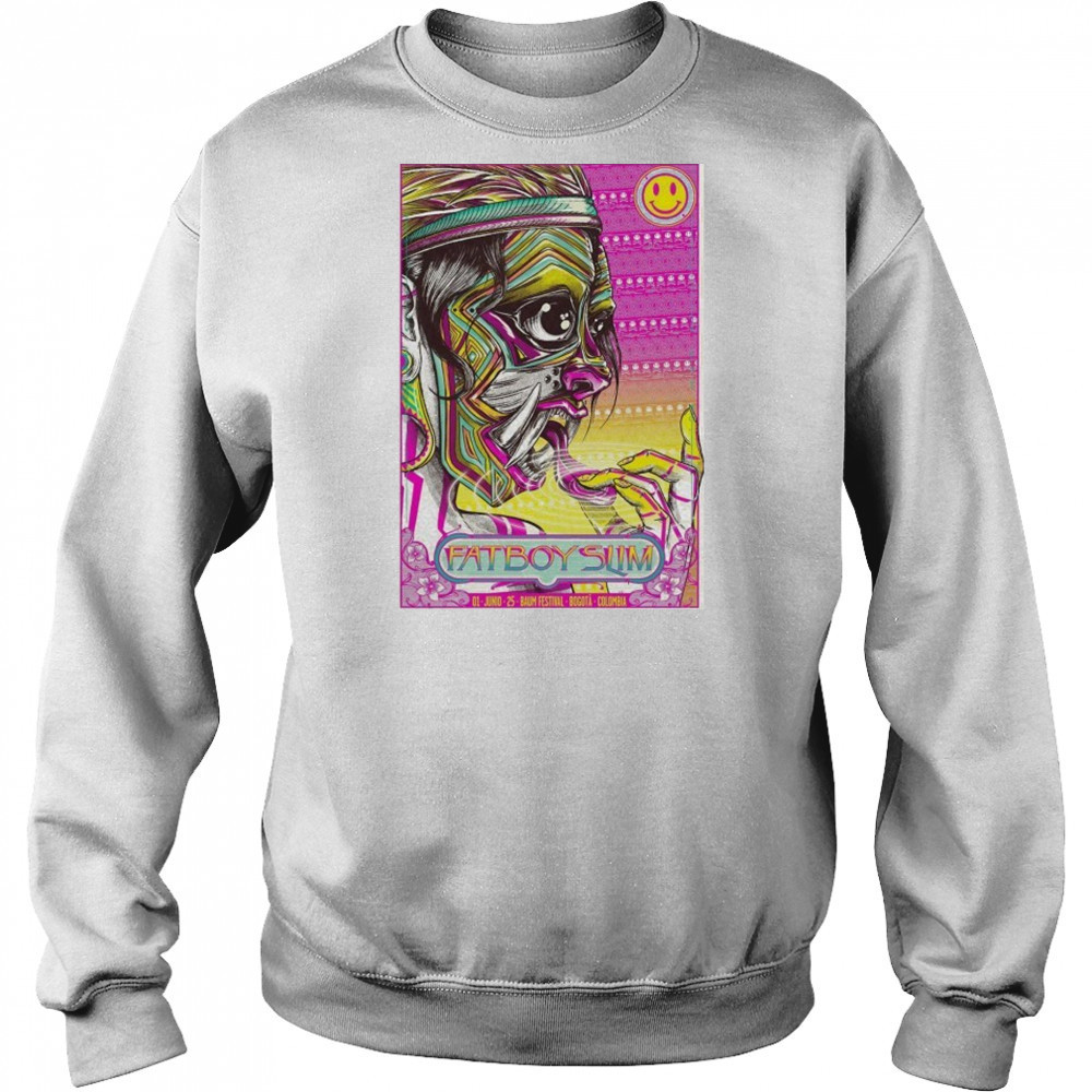 Fatboy Slim Jun 1 2025 Bogotá Colombia Poster shirt Hoodie