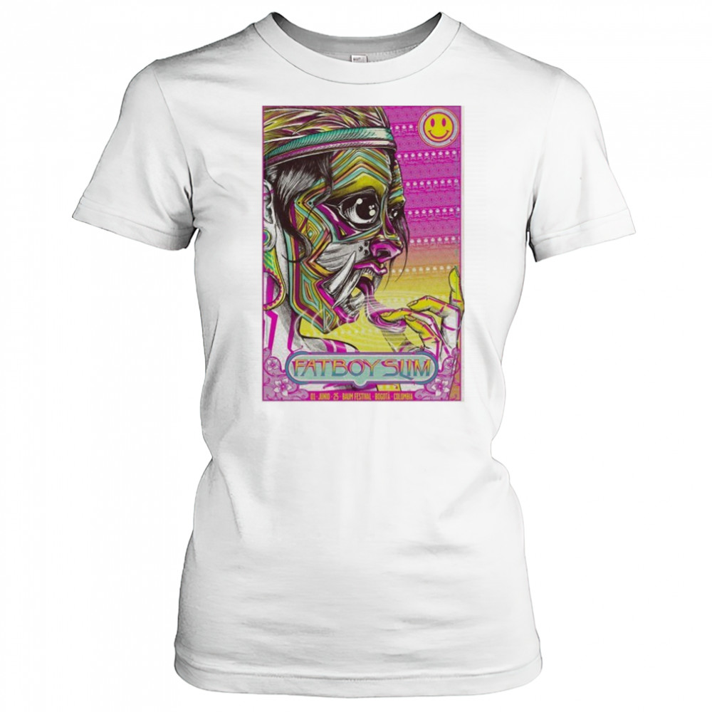 Fatboy Slim Jun 1 2025 Bogotá Colombia Poster shirt Women's T-shirt