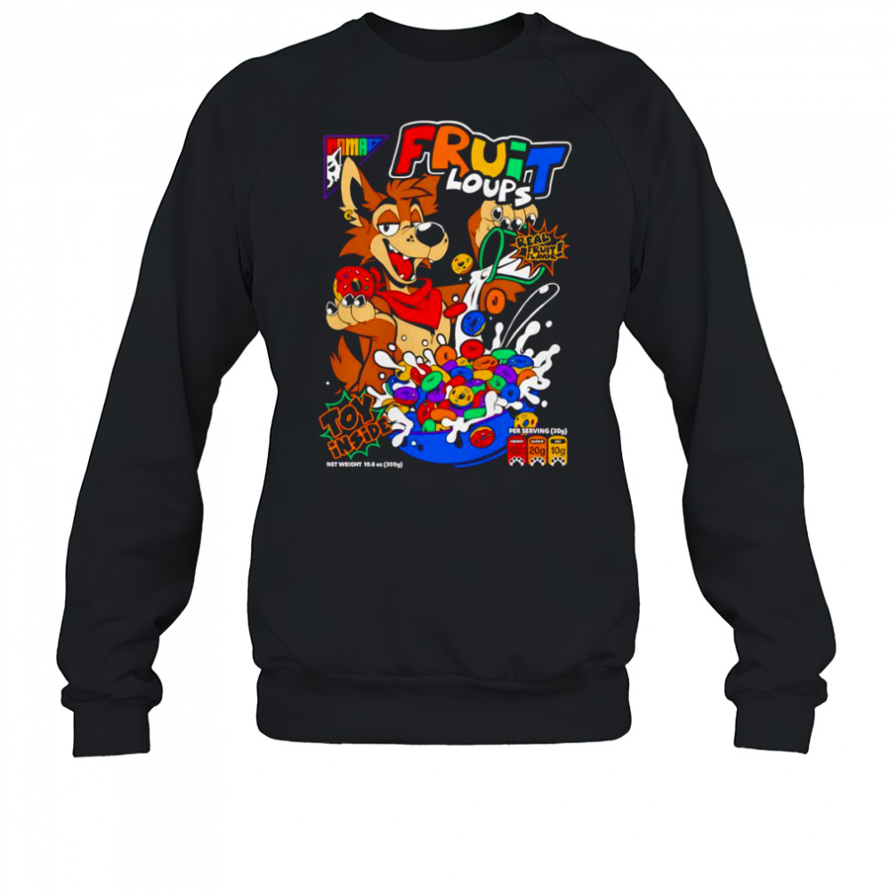 Fruit Loups real fruit flavor toy inside shirt Sweatshirt