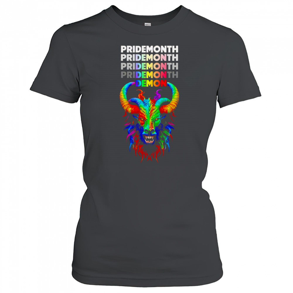 Goat Pride Month Demon shirt Women's T-shirt