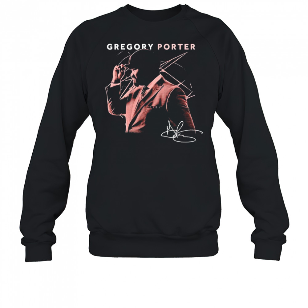 Gregory Porter Picture Signature T-shirt Sweatshirt