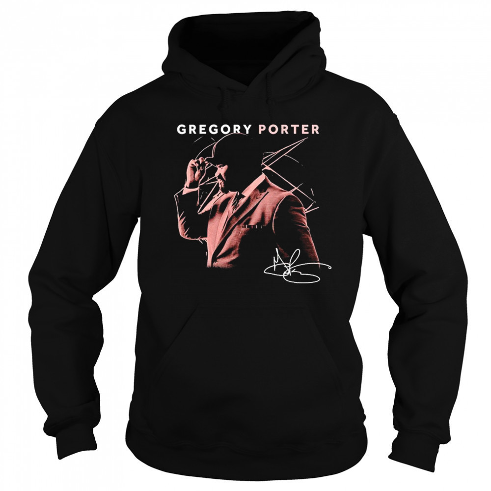 Gregory Porter Picture Signature T-shirt Sweatshirt