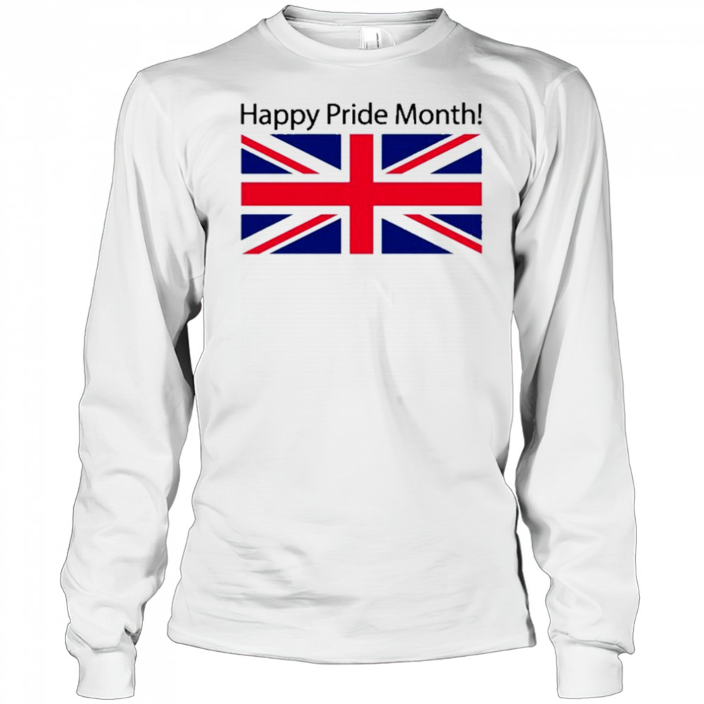 Happy Pride Month American Flag shirt Long Sleeved