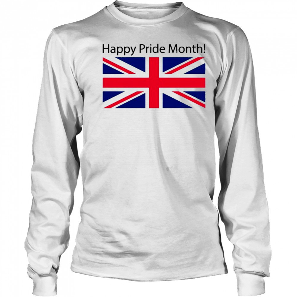 Happy Pride Month American Flag shirt Long Sleeved