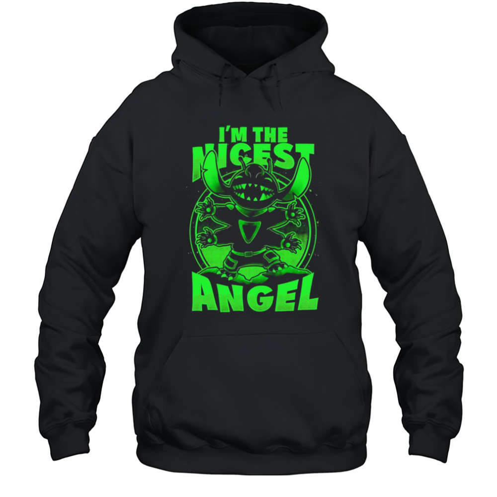 I’m the nicest angel Stitch shirt Hoodie