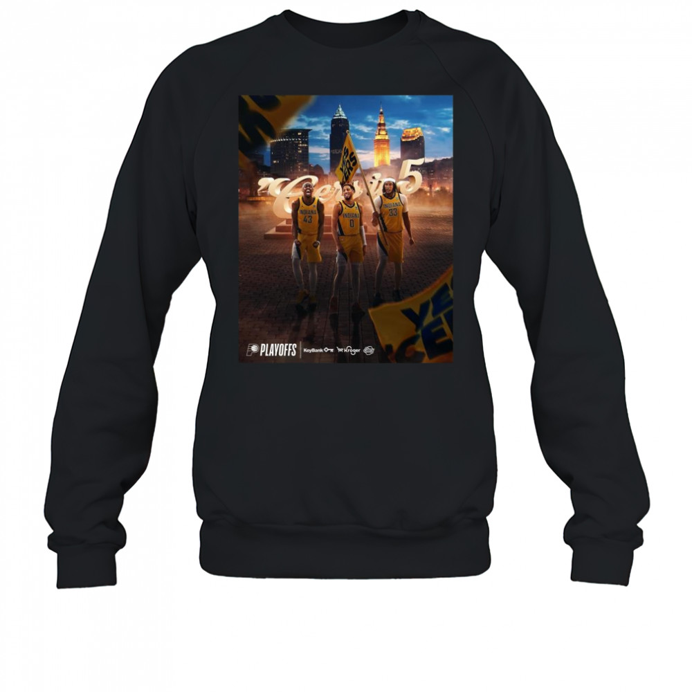 Indiana Pacers Eastern Conference Champions NBA 2025 Cers In 5 Shirt Sweatshirt