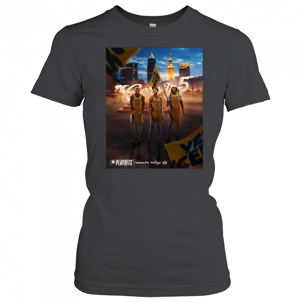 Indiana Pacers Eastern Conference Champions NBA 2025 Cers In 5 Shirt Women's T-shirt