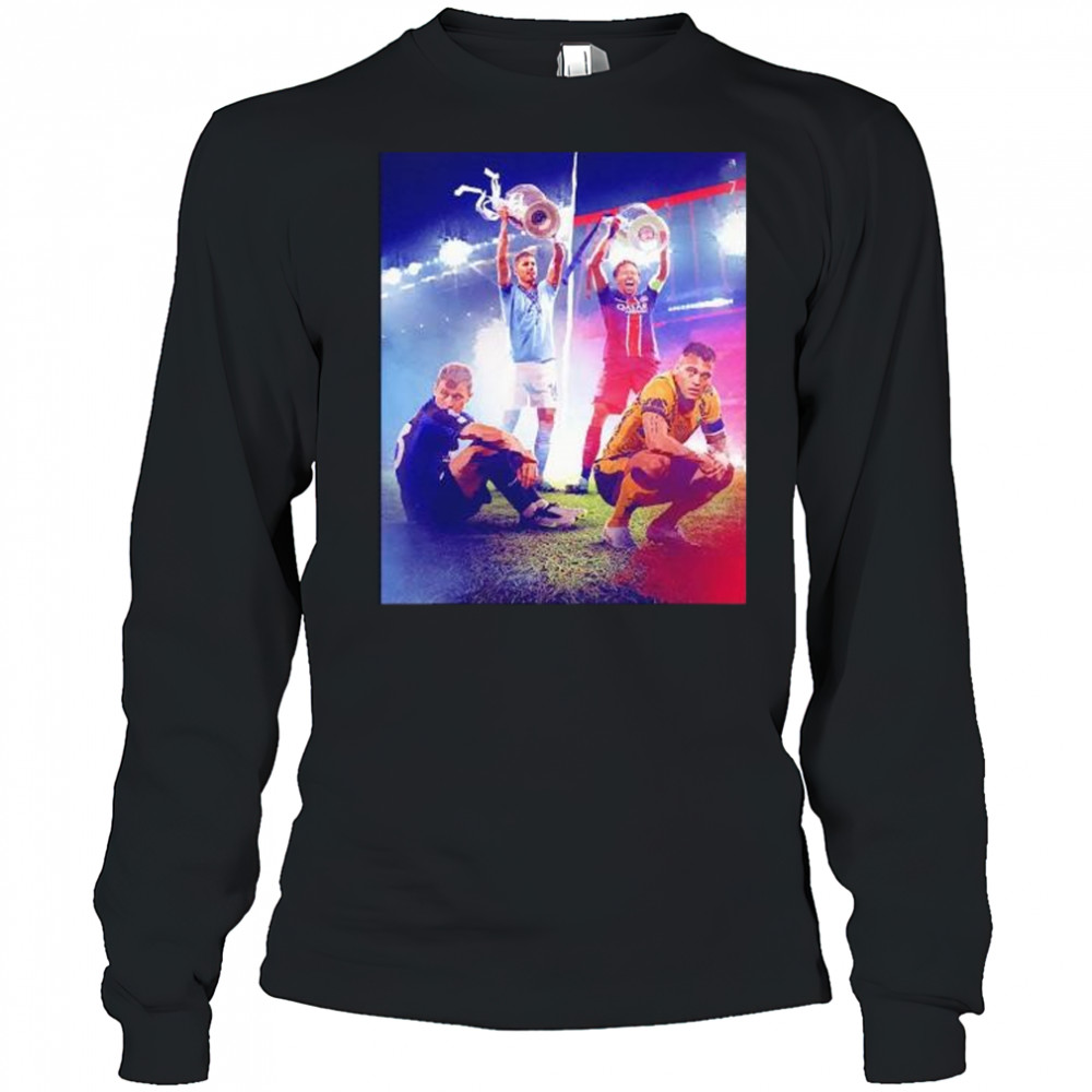 Inter Milan’s loss to Paris Saint-Germain 2025 UEFA Champions League final shirt Long Sleeved